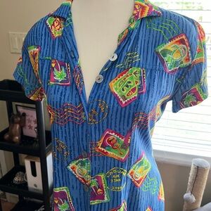 Vintage Blue Laguna Dress